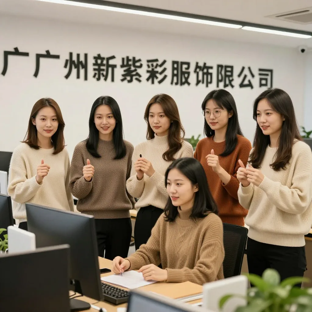 广州市新紫彩服饰有限公司|广州品牌折扣女装|品牌毛衣批发|韩版女装批发|新姿彩服饰|因专业品牌市场更专业 关于我们配图